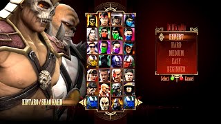 Mortal Kombat 9 - Expert Tag Ladder (KINTARO & SHAO KAHN) - (No Losses) - Gameplay@(1440p) - 60ᶠᵖˢ ✔