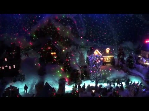 comment construire village noel miniature