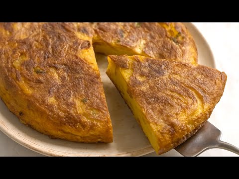 Easy Spanish Potato Omelet Recipe