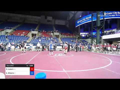 122 Lbs Consi Of 32 #2 - Kelsey Loeun, Washington Vs Esther Ribeiro, Connecticut Fbfc