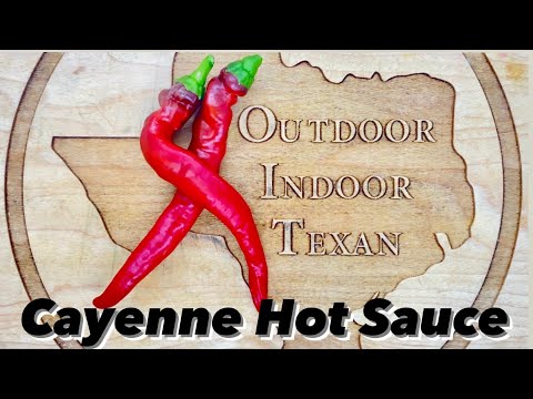 Cayenne Pepper Hot Sauce Recipe | How to Make an Easy Homemade Cayenne Hot Sauce