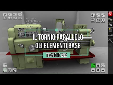 Tutorial Tornitura CNC per studenti   Elementi del tornio (parallelo) Parte 1
