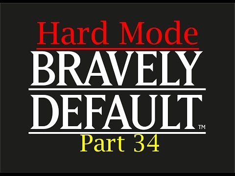 Bravely Default Walkthrough (Hard Mode)-Part 34 Behemoth Boss Fight