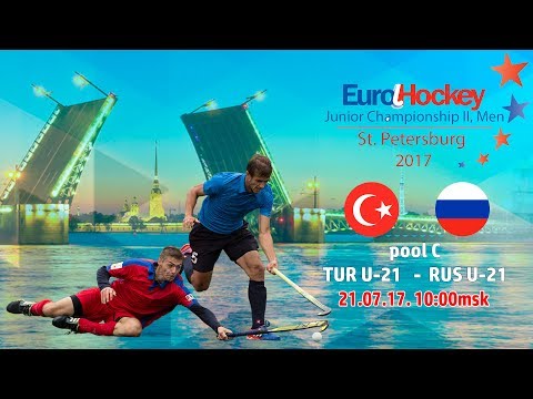 21.07.2017. EuroHockey JCII 2017. Turkey U-21 - Russia U-21