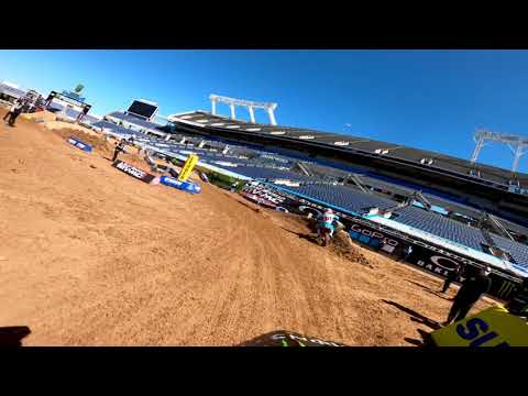 2021年 スーパークロス第8戦オーランド2のコースレイアウト動画