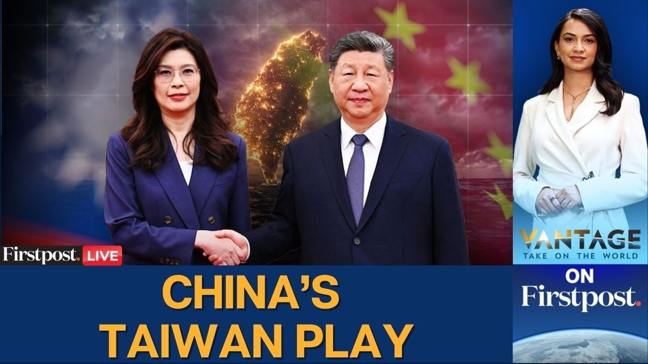 LIVE: Xi Meets Taiwan's Opposition Leader, Calls Reunification 'Inevitable' | Vantage on Firstpost