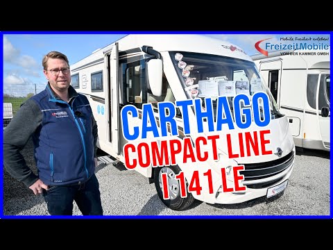 Carthago c - compactline I 141 LE Modell 2021 - Kompakter Integrierter mit Einzelbetten unter 7,00m