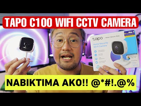 TAPO C100 WIFI CCTV CAMERA REVIEW