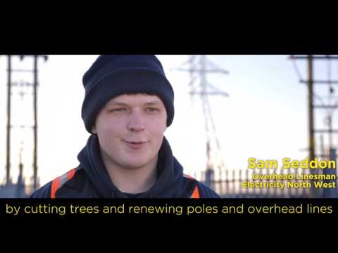 People Behind the Power: Sam Seddon for Electricity North West