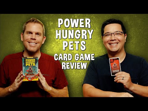 Review of Power Hungry Pets - Card Game from Exploding Kittens