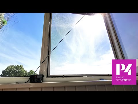 SR P4 Kalmar 95.6 MHz Sweden (Eriksmåla-Bälshult transmitter) receiving in Lithuania 363 km / 226 mi