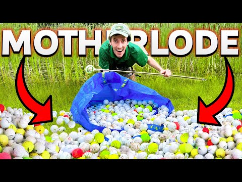Hunting for RARE Golf Balls on a Premium New England Golf Course!