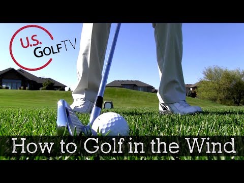 Part of a video titled How to Hit Golf Shots in the Wind - YouTube