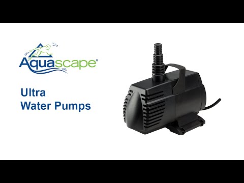 Aquascape ultra water pumps