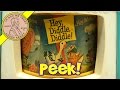 Fisher Price Peek A Boo Wind Up TV Screen Hey Diddle Diddle