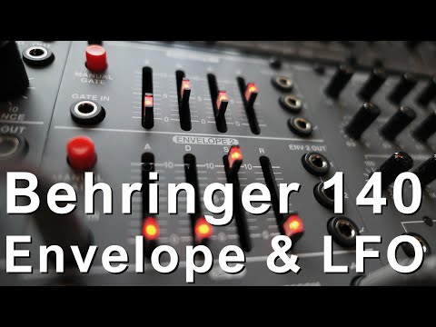 Обзор модуля Behringer 140 Dual Envelope/LFO