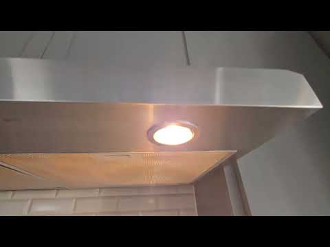 How to change GE Range hood bulb