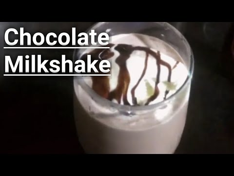 Chocolate Milkshake  | 6 ingredient recipe | easy desert recipe | shreya