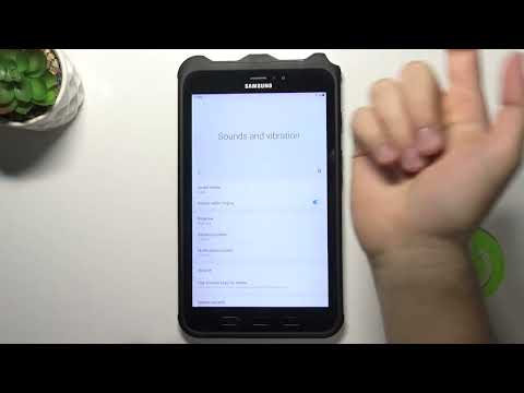 How to Enable Ringtone Volume on SAMSUNG Galaxy Tab Active 2 - Sound Settings