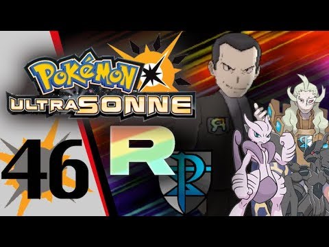 Let's Play Pokémon Ultrasonne - #46 Finale Gangster Bosse von Team Rainbow Rocket Deutsch / German
