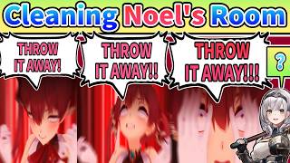 Marine Yelling Noel to Throw Away Her Stuff [ENG SUB] Hololive