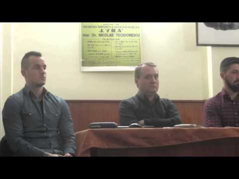 Alin Panzaru la intalnirea cu sustinatorii Dacia Unirea Braila. Stiri Braila - Probraila.ro