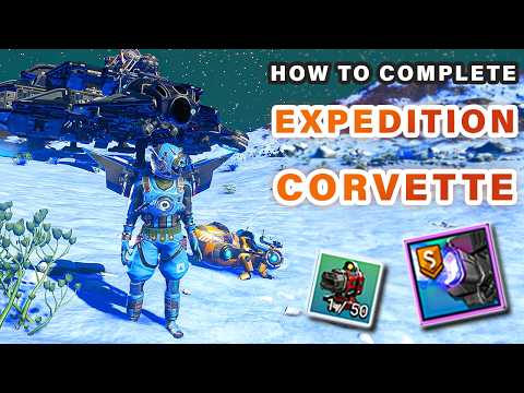 How to Complete Expedition 19: Corvette FAST | Full Beginner Guide ► No Man's Sky