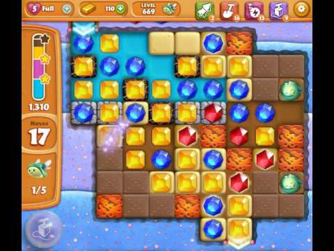 Diamond Digger Saga Level 669