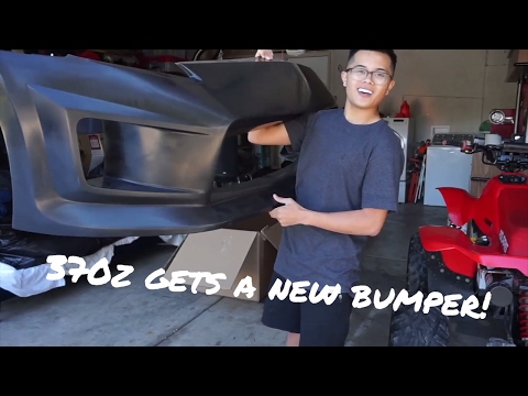370z Bumper Install! | #ProjectZeina