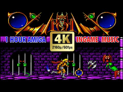 Savage  - Part 1 - Amiga Music - 4K - 1 Hour Game Soundtrack