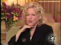 Bette Midler - Bette talks about her song " To Deserve You "