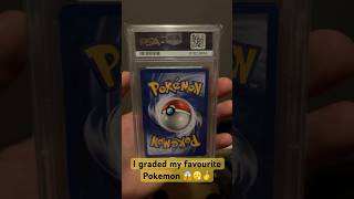 Graded my favourite pokemon 🫣👀 #psa #pokemon #pokemontcg