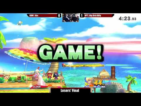 The Dungeon: 16th Floor | BBM Abs Vs. NPT Big Dick Billy | Smash 4 | Loser's Finals