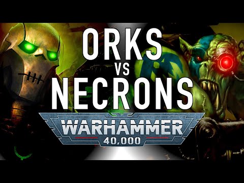 40 Facts and Lore on the Orks Vs Necrons in Warhammer 40K