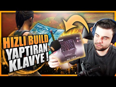 HIZLI BUİLD YAPTIRAN KLAVYE ! FORTNITE BATTLE ROYALE