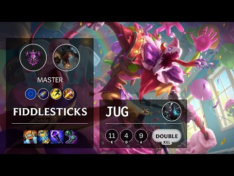 Fiddlesticks Jungle vs Ekko - EUW Master Patch 11.23