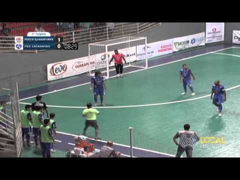 POKER ÓLEO LEVE GUARAPUAVA FUTSAL X FOZ CATARATAS 29/04/15
