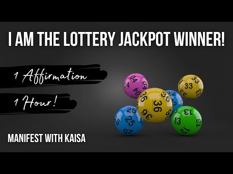 I AM THE LOTTERY JACKPOT WINNER! (1 Affirmation 1 Hour) | Manifest with Kaisa