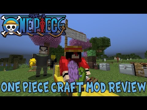 The True Gingershadow - NEW DEVIL FRUITS, HAKI, BOATS & MORE! || Minecraft One Piece Craft Mod Review