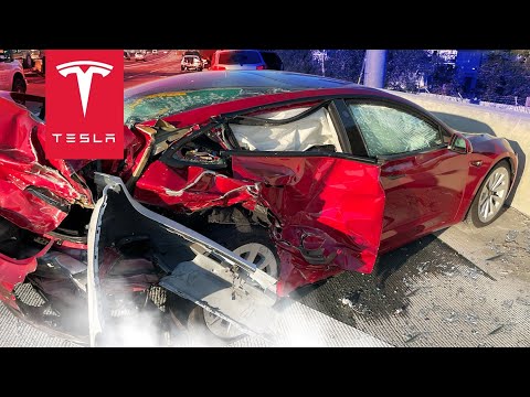 TOP 20 BIGGEST TESLA CRASHES EVER RECORDED