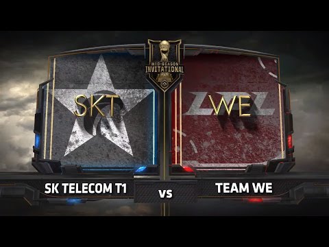 『SKT vs WE』highlight - 2017 MSI小組賽 Day5 │ 2017 MSI Group Stage Day5