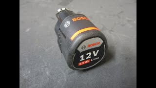 DIY, Test, Can we Revive/Recover a empty a 12V 2,5 Ah Bosch Battery?