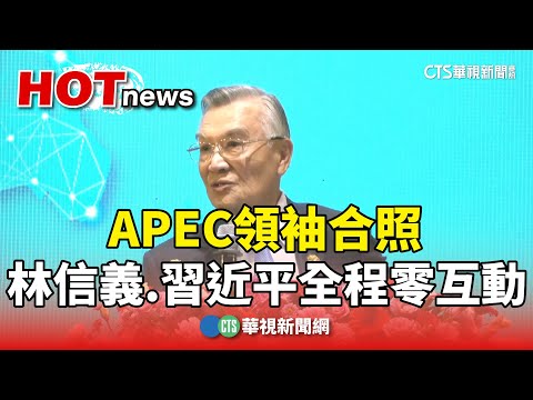APEC領袖合照　林信義.習近平全程零互動