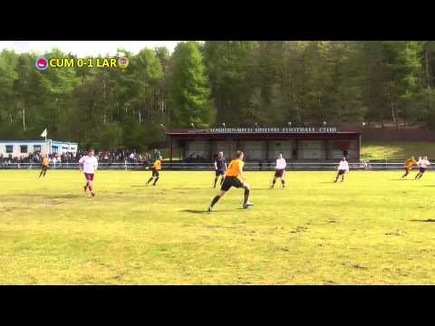 Cumbernauld United 0-1 Largs Thistle, West of Scotland First Division 9th May 2015
