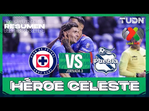 Summary - Cruz Azul vs Puebla | Liga MX - Matchday 3 CL2026 | TUDN