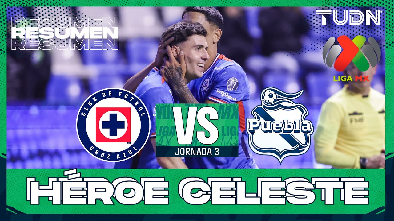 Cruz Azul vs Club Puebla Highlights