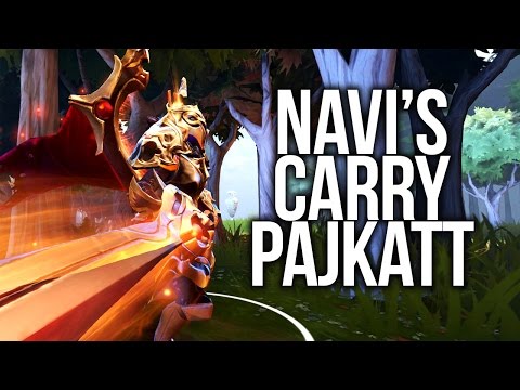 NaVi's CARRY PAJKATT - Dota 2 7.01