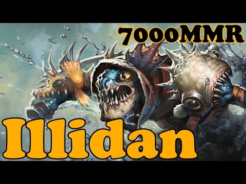 Dota 2 - Illidan 7000 MMR Plays Slark vol 2# - Ranked Match Gameplay