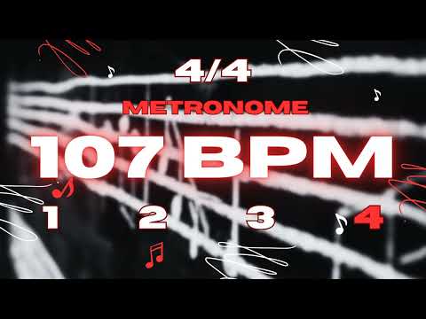 107 BPM - 4/4 Metronome