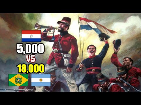 🇵🇾🇧🇷🇦🇷The Battle of Curupaytí 1866-Paraguay against Brazil and Argentina/ Triple Alliance War.